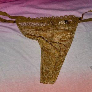 Victoria secret v-string Bronze wheels XS NWT NIP